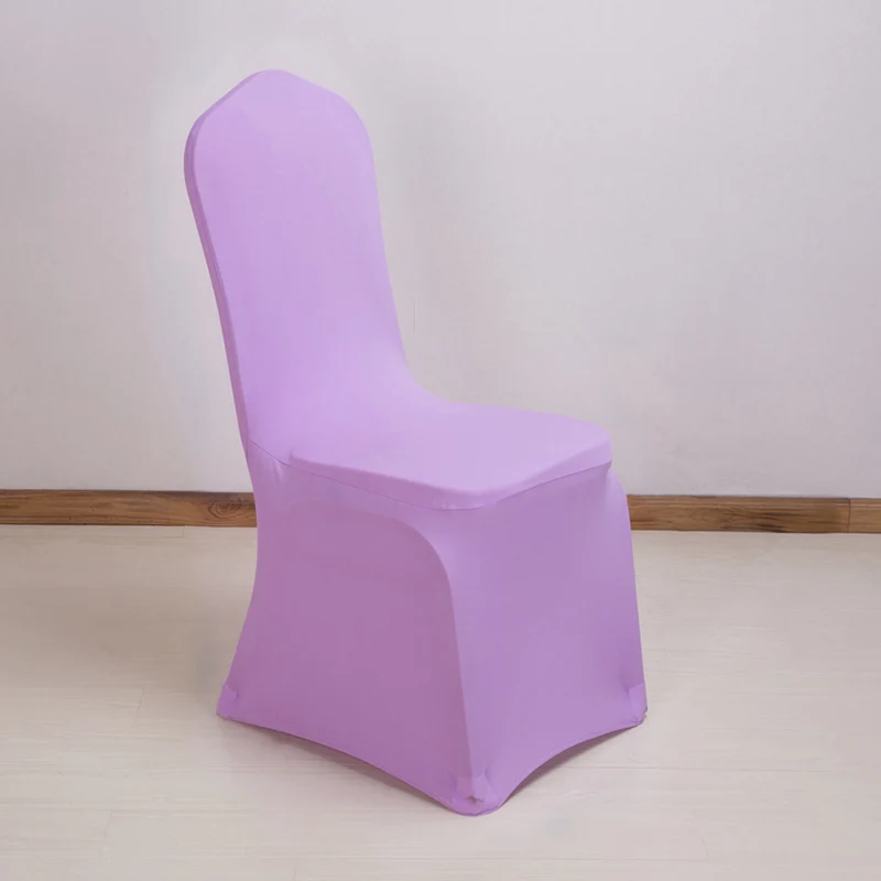 Винно-красный свадебный Универсальный чехол из спандекса для стульев для банкетной вечеринки в отеле