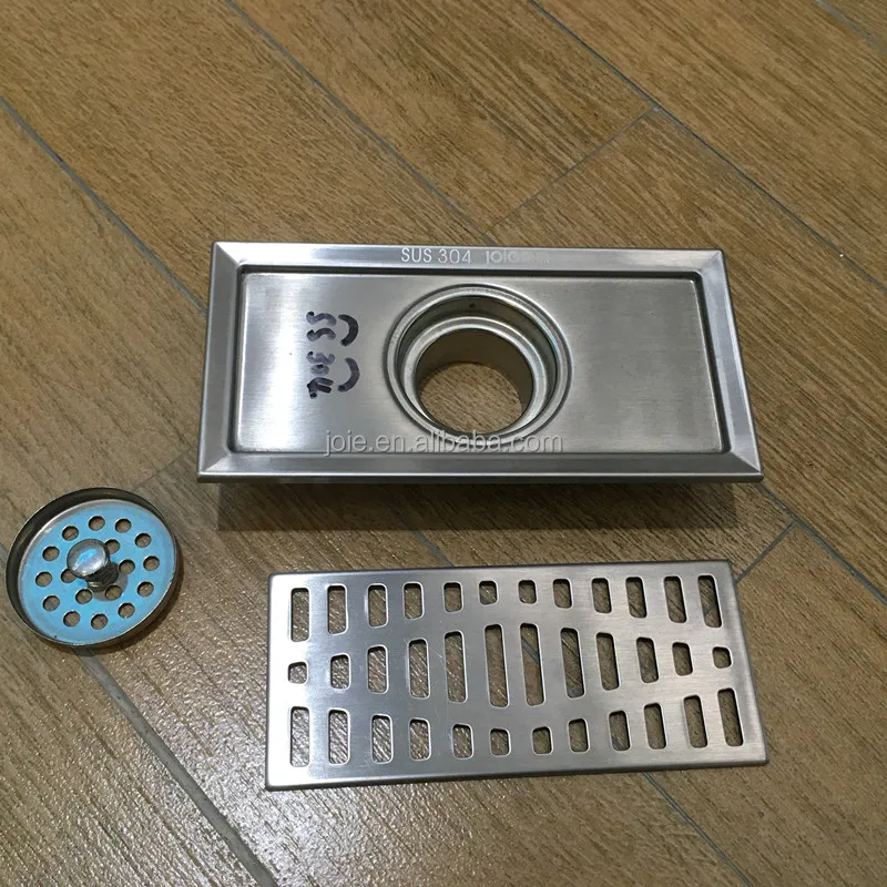 Stainless Steel Basin Wastes Liner Shower Drain.