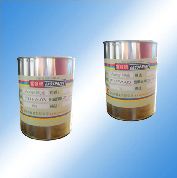 FUFA high quality pc oil based screen printing ink