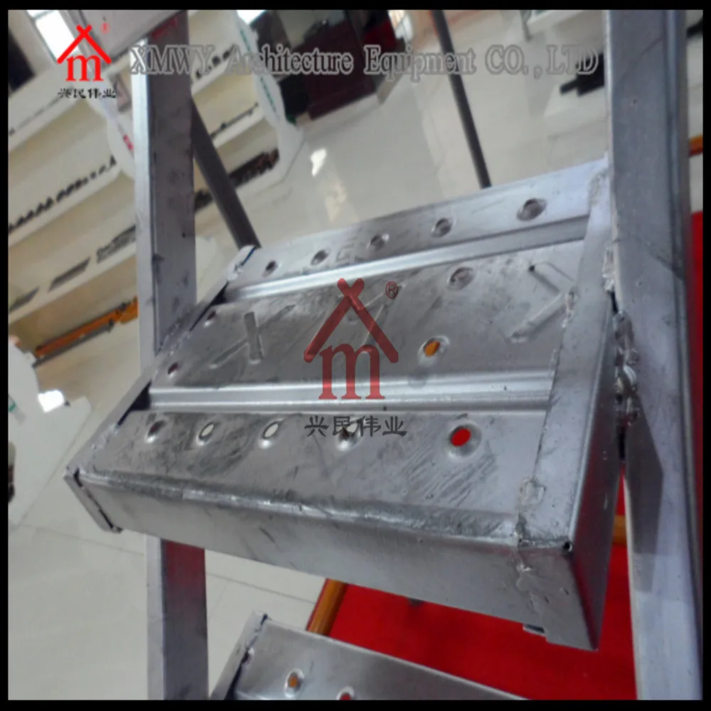 Сопротивление скольжению стали леса плавающий лестницы/восхождение лестницы с крючками