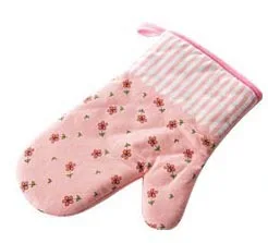 Hot sales woven heat resistance microwave kitchen bbq cotton fish oven hand gloves