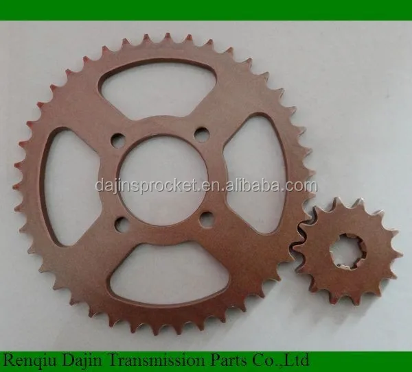 front sprocket for motorcycle honda unicorn chain and sprocket kits