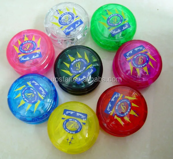 Promotional super clutch yoyo with led light easy for customised logo