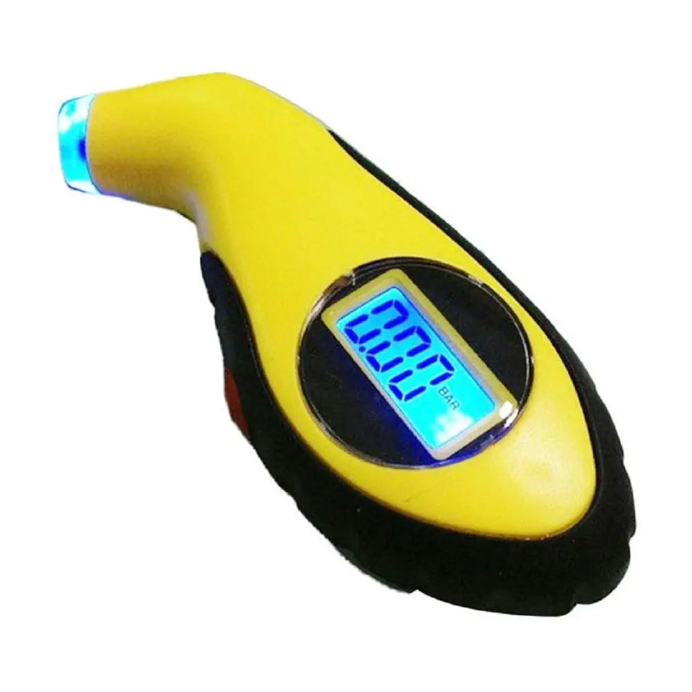 digital air pressure gauge tire inflator with gauge with chuck for truck tyre