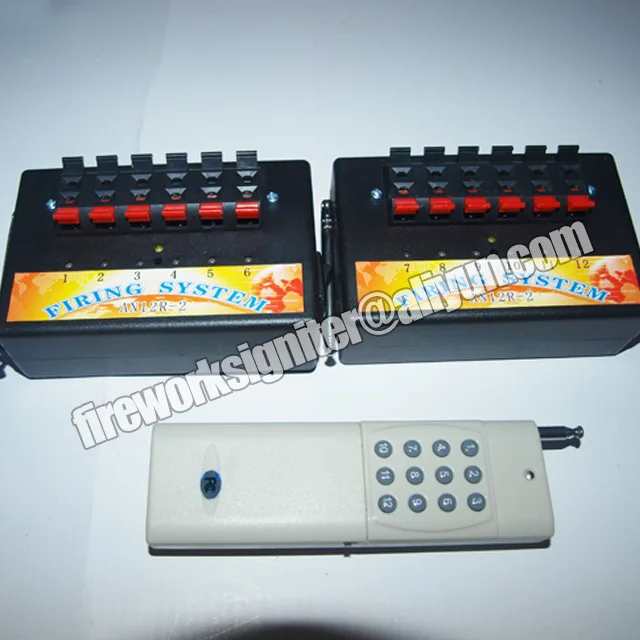 An06r-12 12 сигналы запальная система 200 м дистанционный пульт дистанционного управления запальная система фейерверков оборудование для ракета