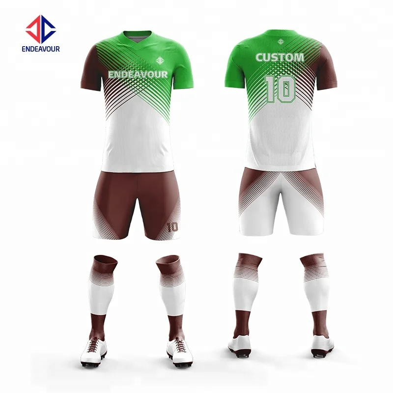 Newest Sublimation Design Soccer Jersey Customized Soccer Jersey