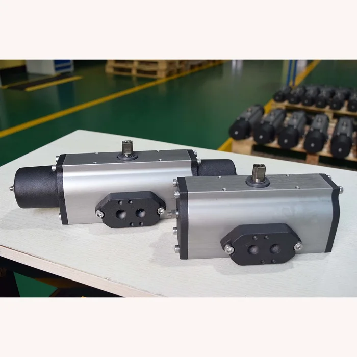 HPAC Series Yoke Spring Return Ball Valve Pneumatic Actuator Cylinder Single Acting