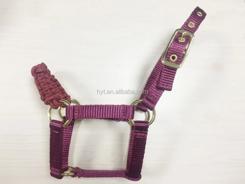 Braid horse tack nylon halter