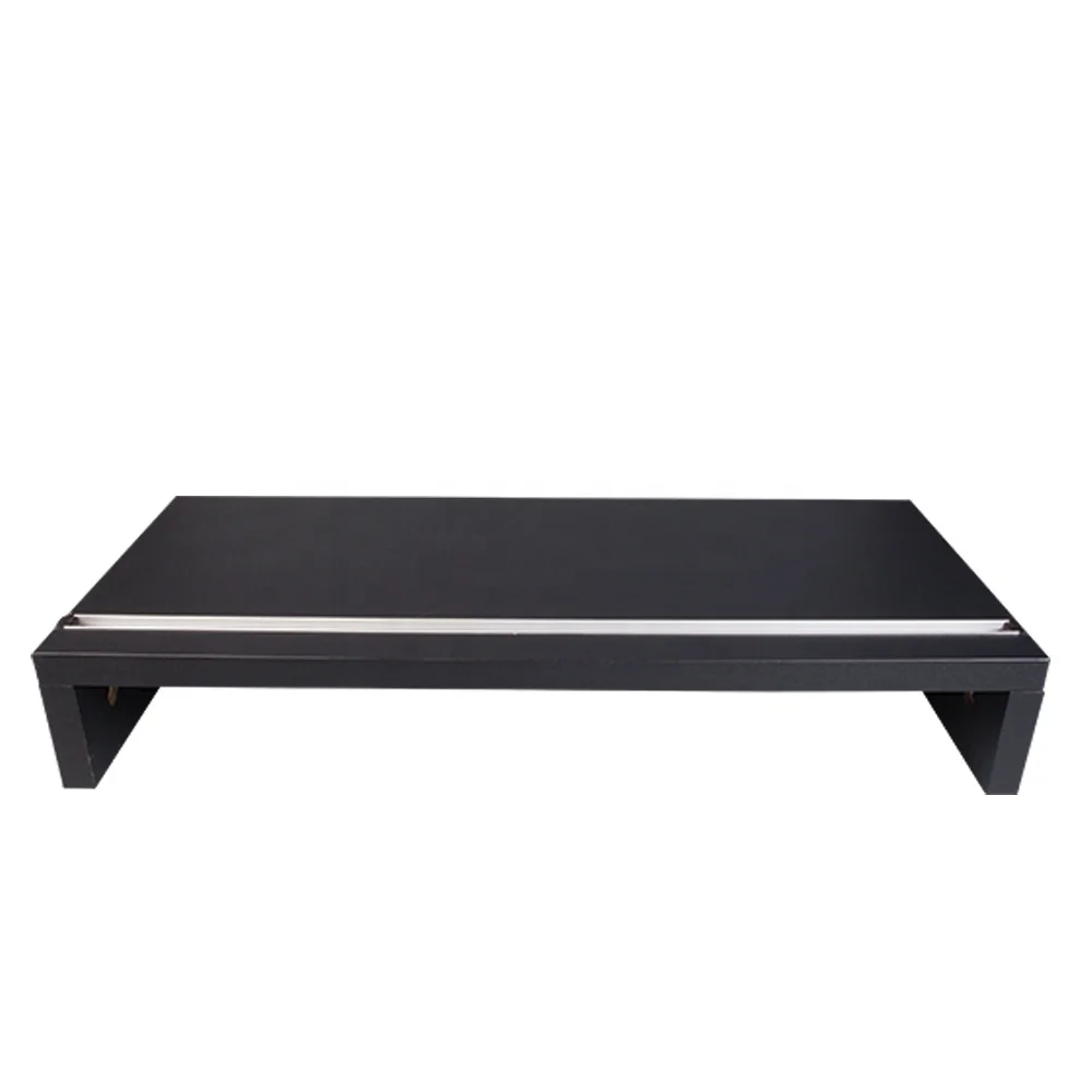 Ergonomic design MDF computer monitor stand riser