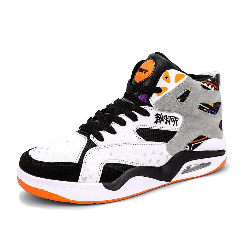 Высокие мужские спортивные ботинки для баскетбола, оригинальные мужские Воздушные баскетбольные ботинки, создайте собственные баскетбольные ботинки брендов