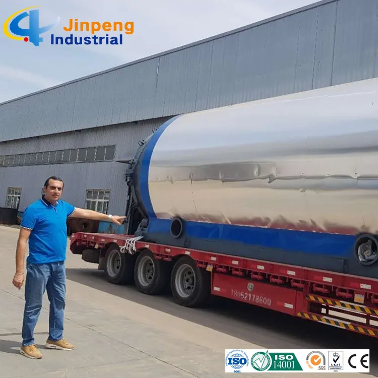 Environmental friendly emission plastic oil extraction plant plastic oil recycle machine