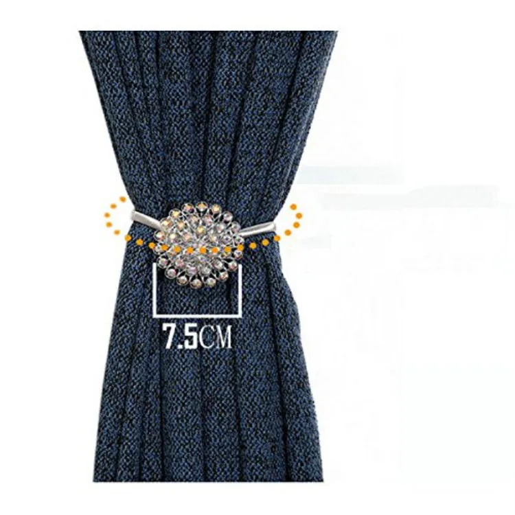 Creative high quality modern curtain tiebacks, China manufacturer curtain tieback rope