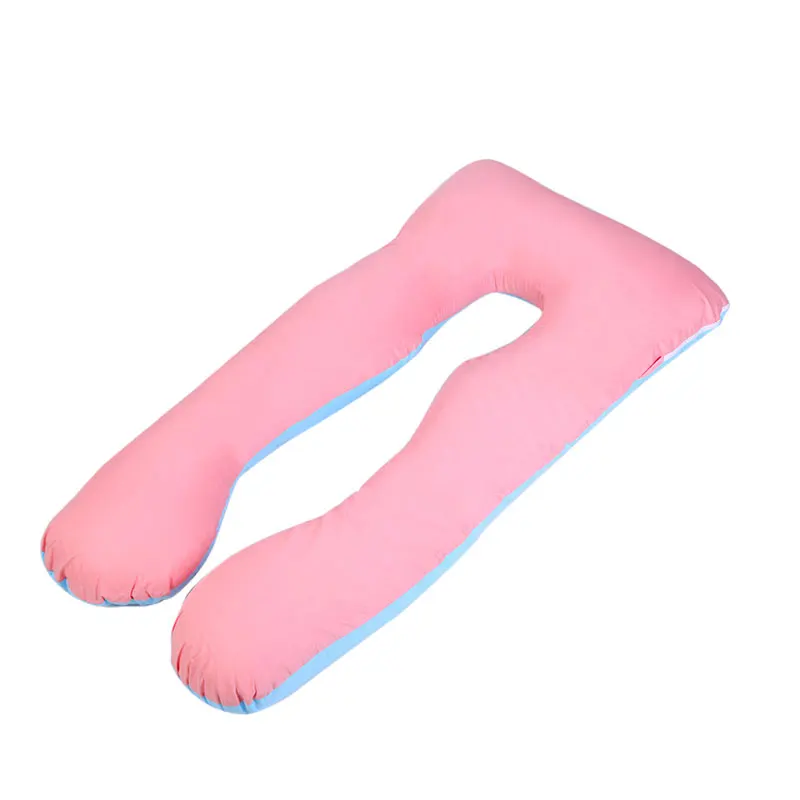
Long U-shape prenatal maternity body pillow for comfort back 