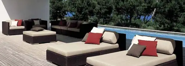 Fabric for beach chair chaise lounge rain covers waterproof weather resistant 5-10 years warranty