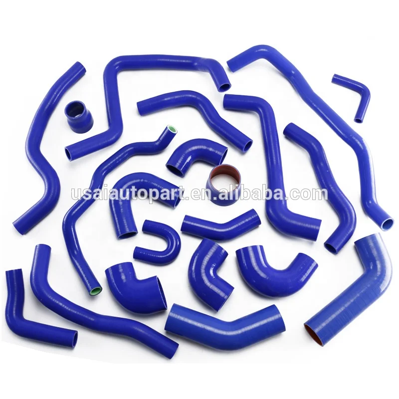 Customized auto Intercooler hose Silicone Coolant Hose for E34 530i 535i M30