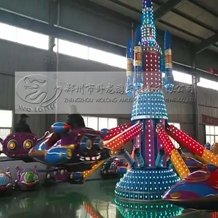 Self Control Plane Amusement Park Equipment