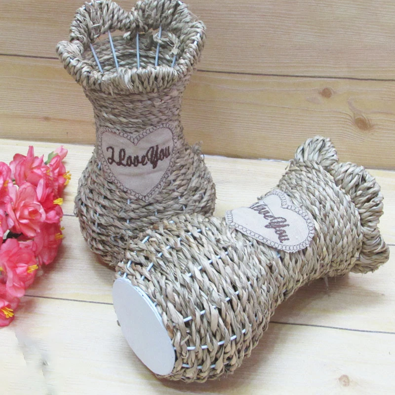 
APHACATOP Popular cheap price rattan flower basket for home decoration 