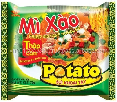 Сушеный картофель с смешанным вкусом, лапша 75 г, продукты FMCG, хорошая цена