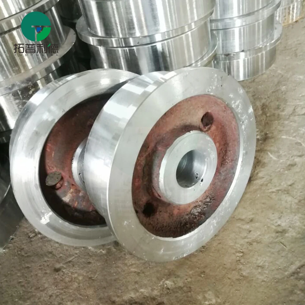 Industrial track forging railway wagon wheel for rail car