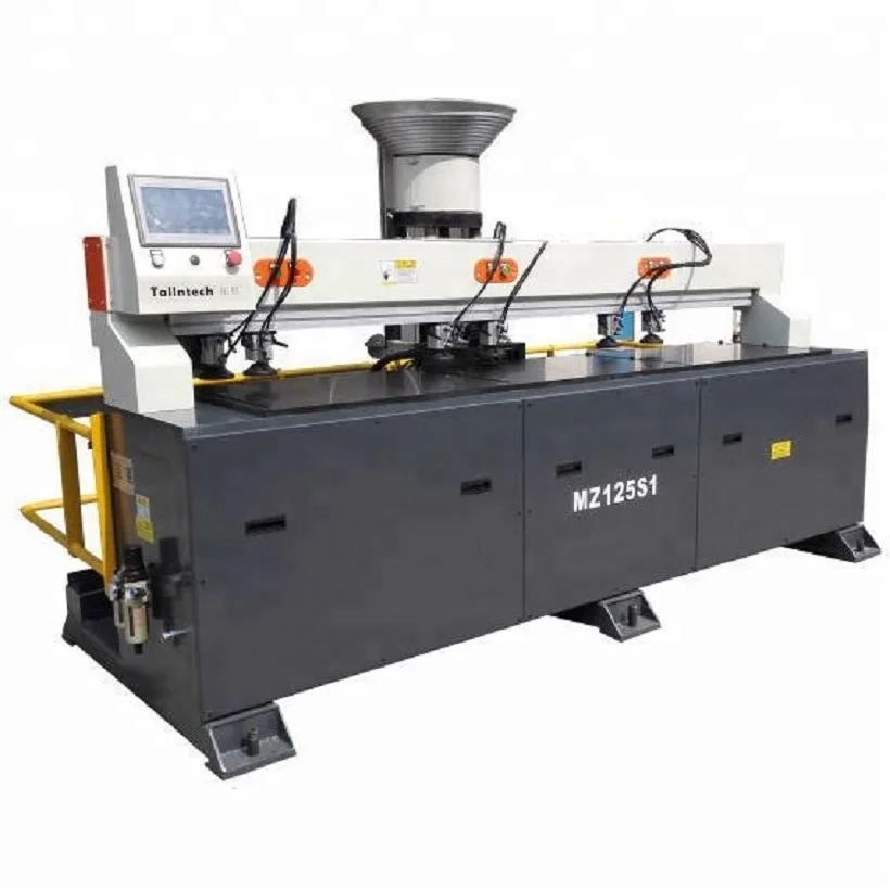 
wood boring and inserting dowel machine 