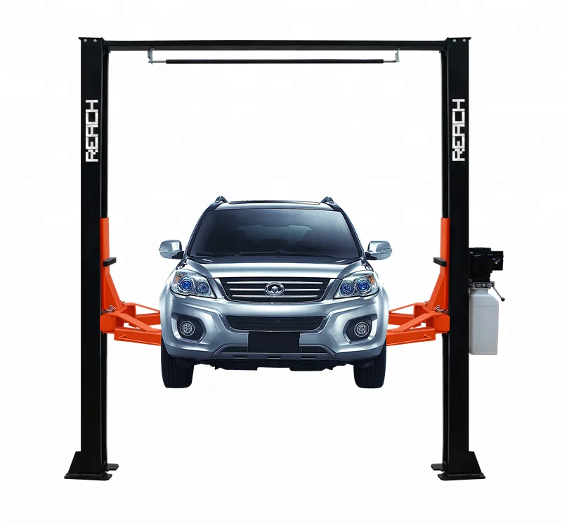 4000kg two post car lift manual release garage