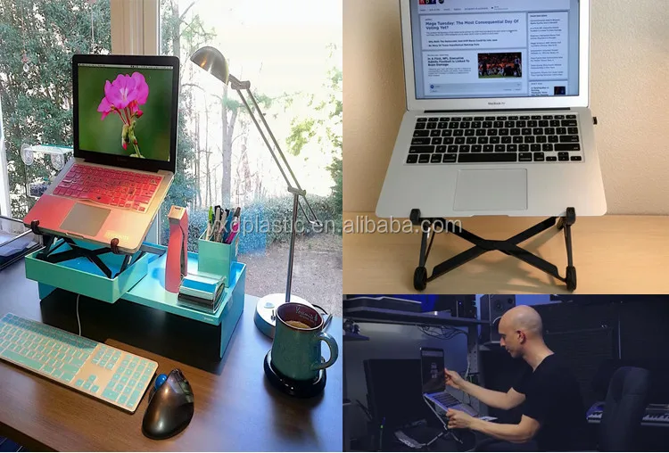 Ergonomic laptop desk, laptop stand for office desk,laptop accessories