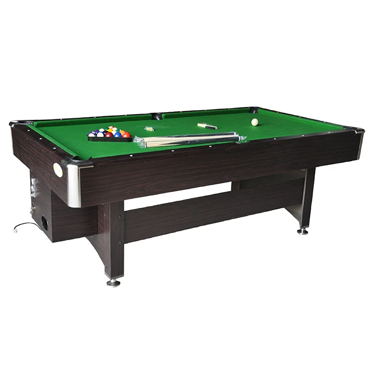 best price folding coin operated pool table 8ft