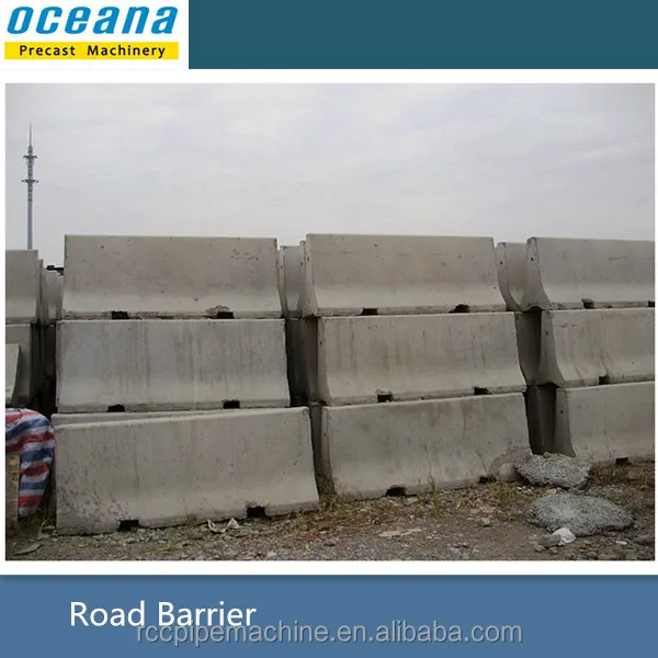 plastic mould for concrete barriers, concrete barriers steel mould, newgerssay barriers to India