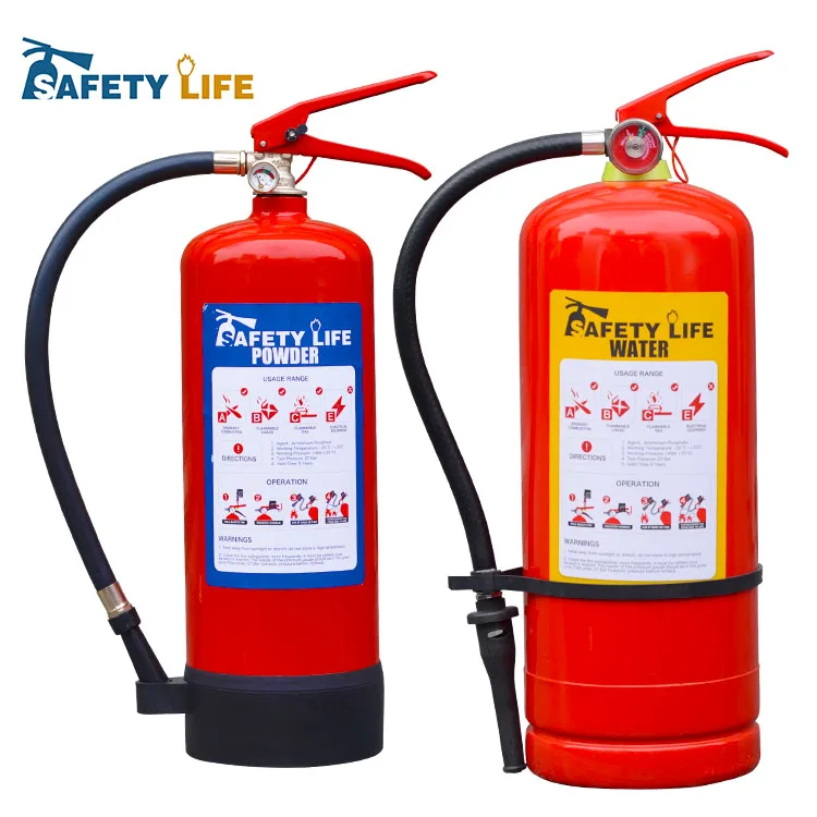 Factory price portable fire prevention 6kg halotron water fire extinguisher