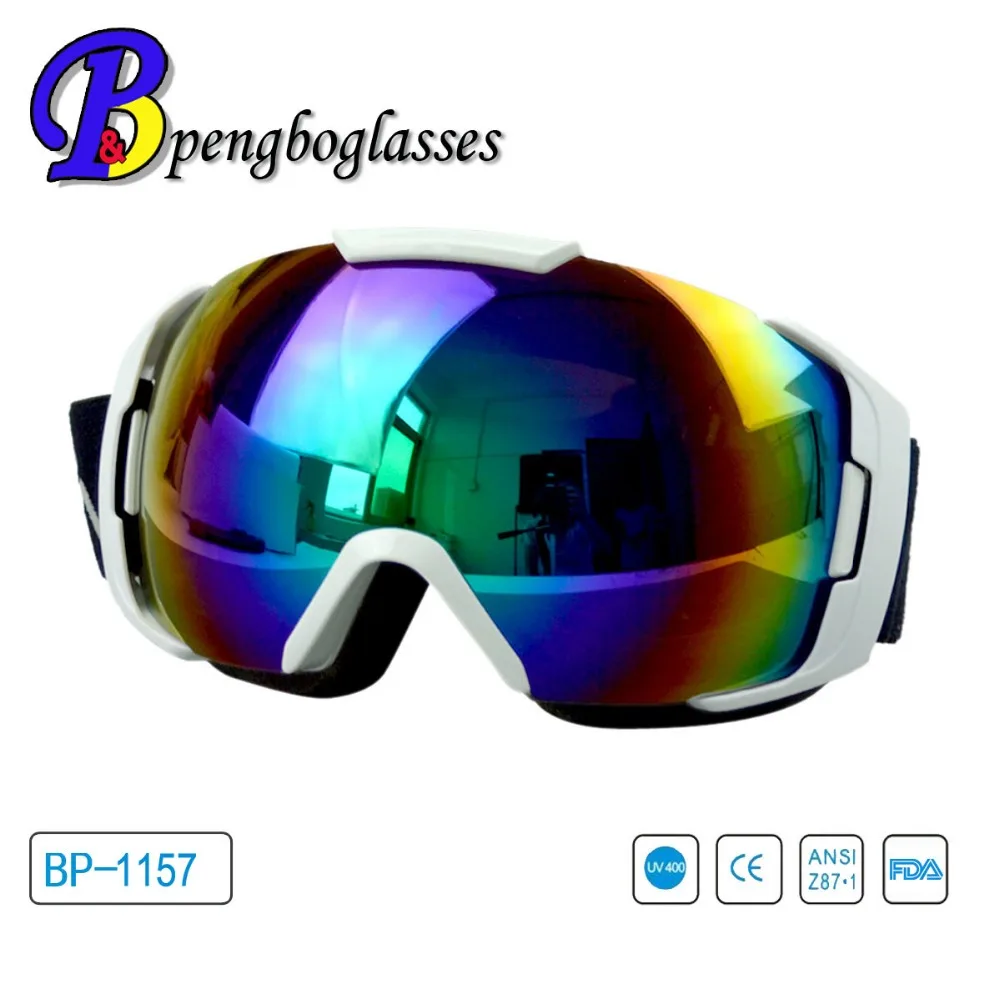 Новейшие стильные лыжные очки с противотуманным покрытием UV400