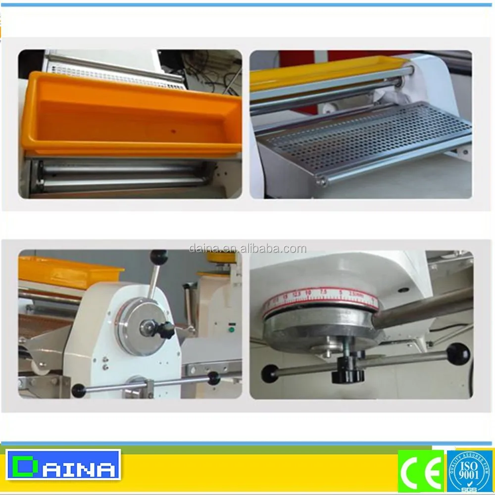 dough sheeter with working table