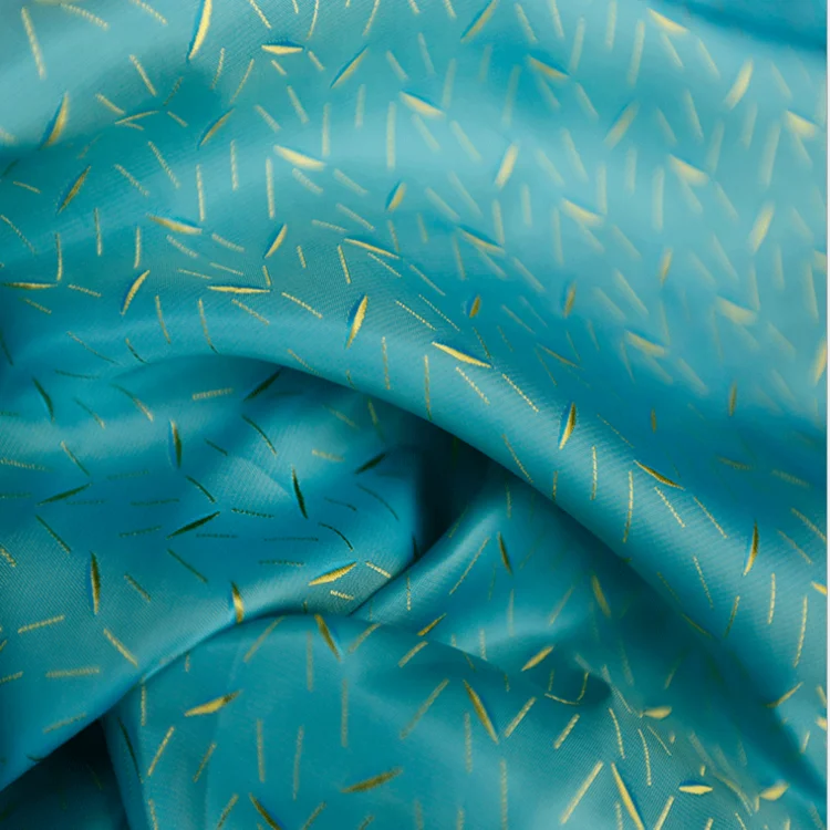 Classic Design Smooth Thin Viscose Jacquard Technic Jacket Fabric for Italian Market