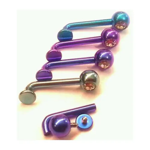 G23 Titanium Curved Bar Vagina Piercing