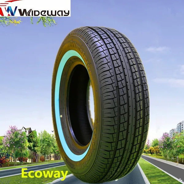 
China high performance white sidewall radial car tire with good price <span style=