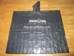 Hot sale cheap PE plastic disposable transparent clear waterproof custom logo raincoat poncho rain wear coat for men adults