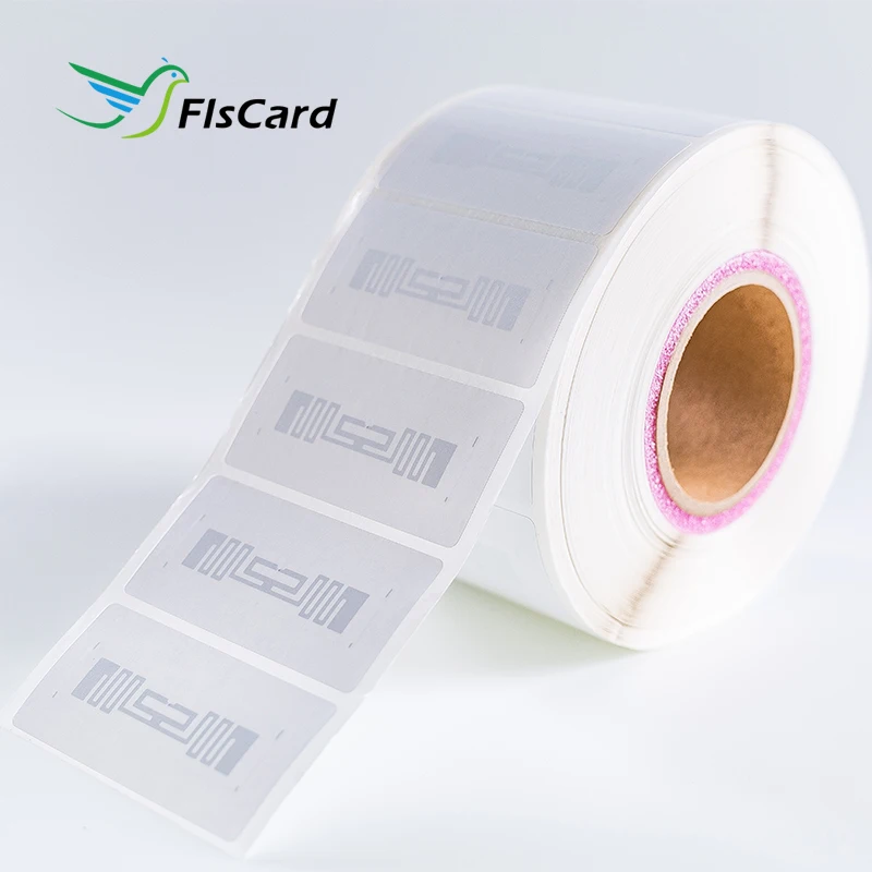 18000-6C UHF Impinj MR6 чип, наклейка на одежду, бирка RFID