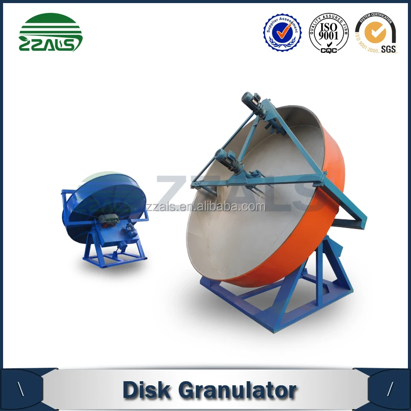 Cow Dung/chicken Manure Fertilizer Disk/pan Granule/pellet Making Machine