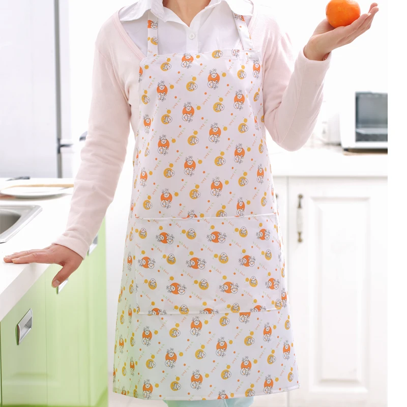 cost effective waterdrop resistant kitchen cooking apron