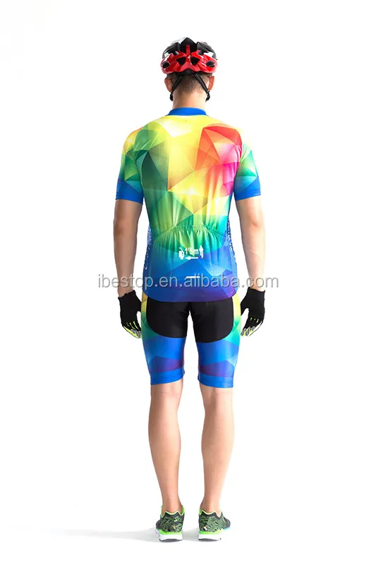 anti UV pro team cycling club wear MTB bike short sleeve Cycling Jersey from China bicycle clothing manufacturer