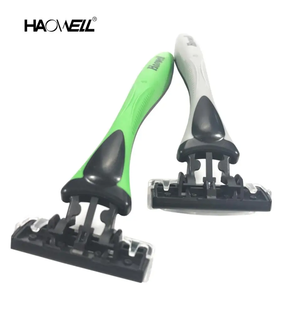 B374DL New design 3 blade disposable triple shaving blade razor