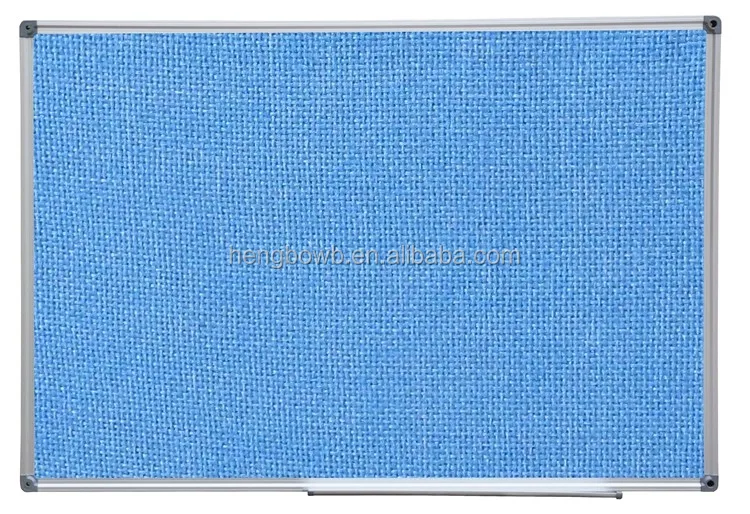 Pin board wall mounted,office soft fabric decorated bulletin board for kids