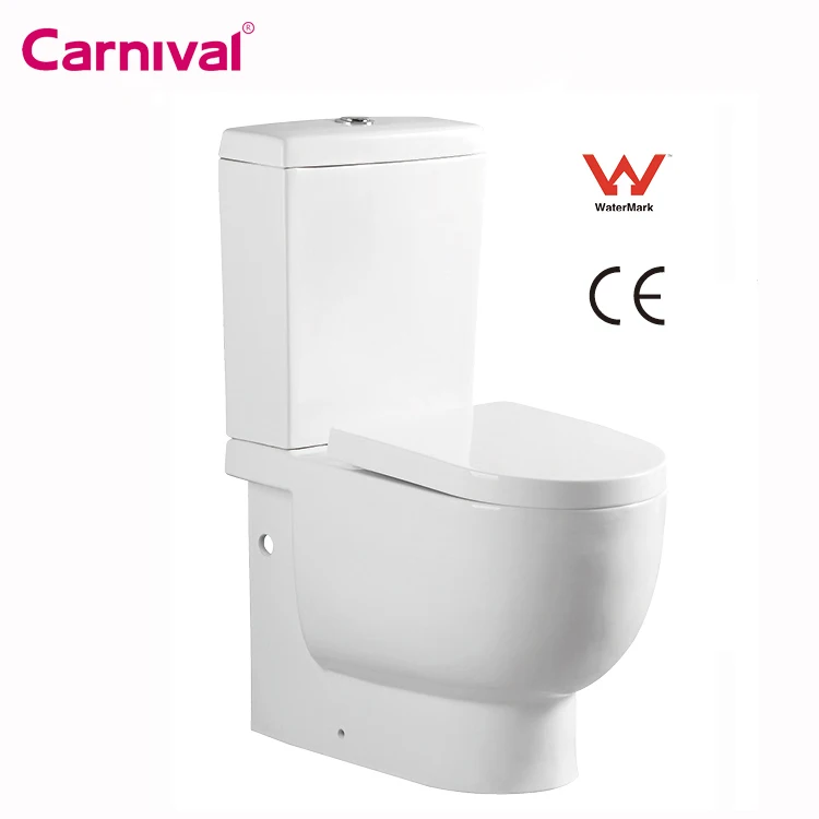 Modern Bathroom designer CE Watermark certificate High capacity cistern two piece toilet MY 2582