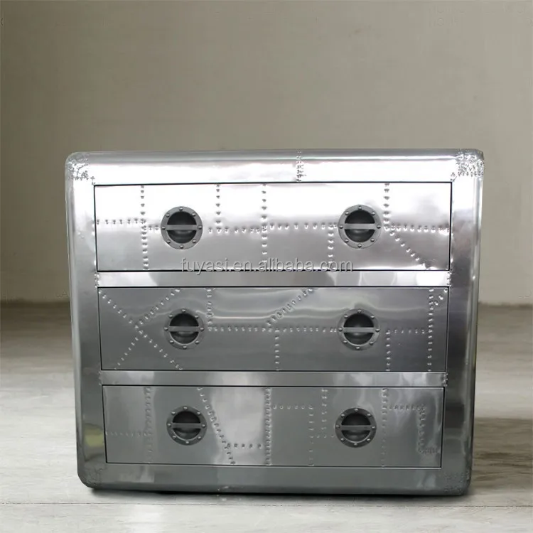 Алюминиевый шкаф с выдвижными ящиками aviator