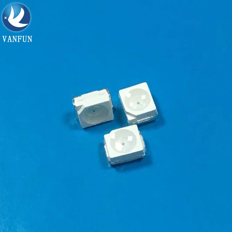 Shenzhen vanfun encapsulation led diode series SMD 3528 RGB Saman Epistar chips led diodes for commerical lighting