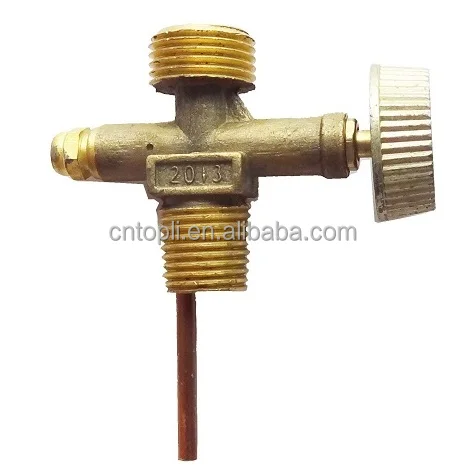 Copper Material Industrial Gas Cylinder Valve