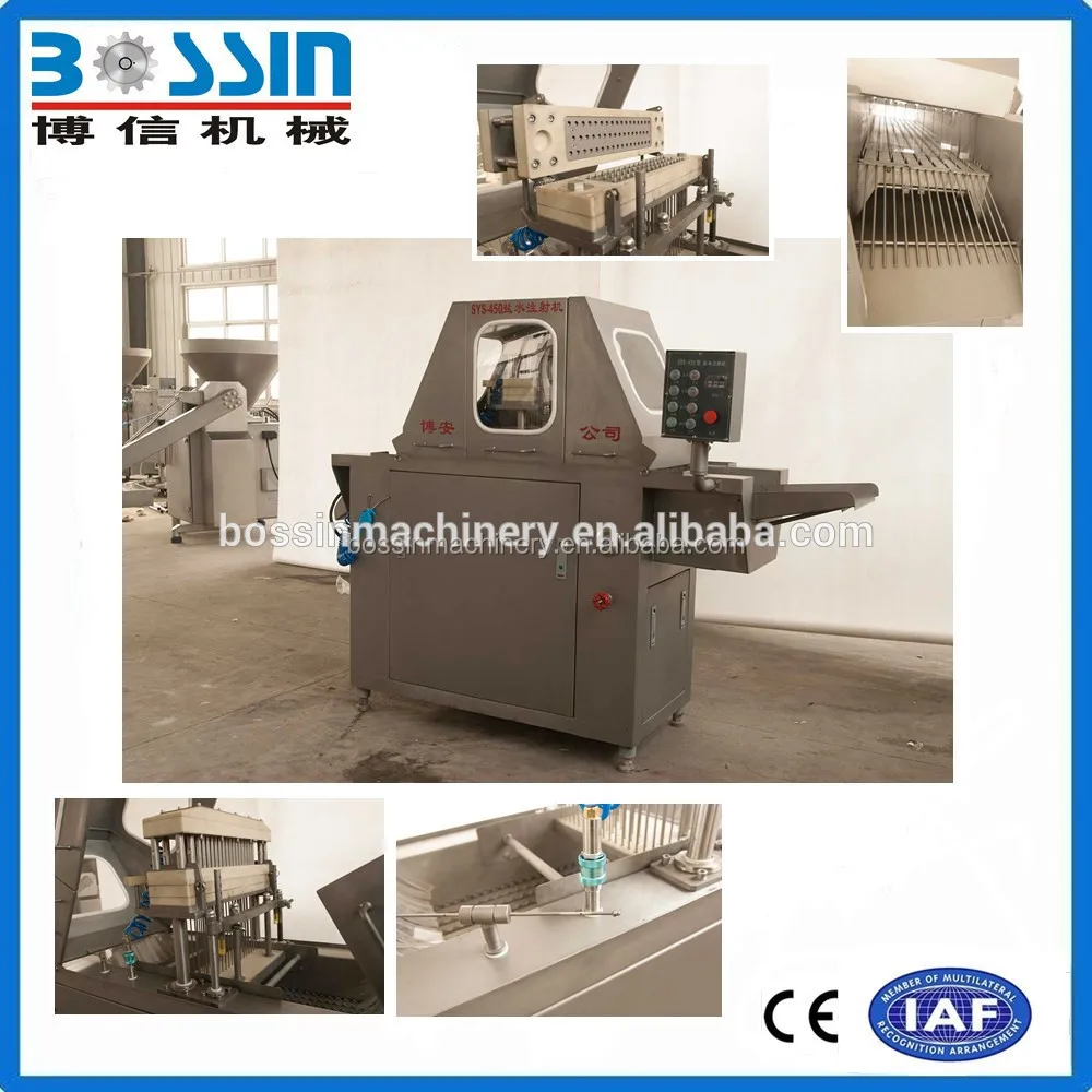 brine injecting machine/ salt injector for meat