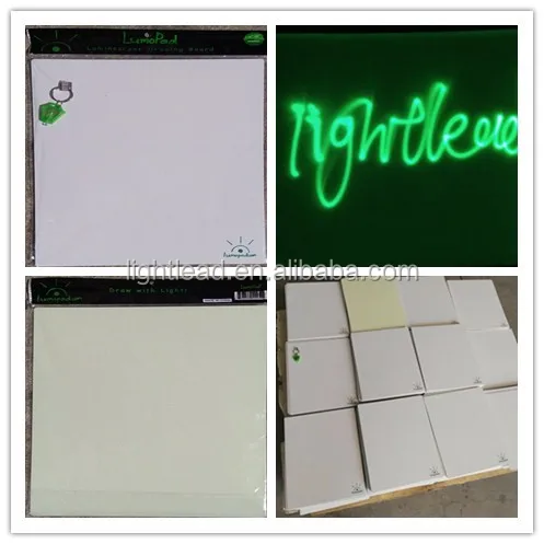 Hot selling glow in the dark writable glow in the dark canvas glow pad