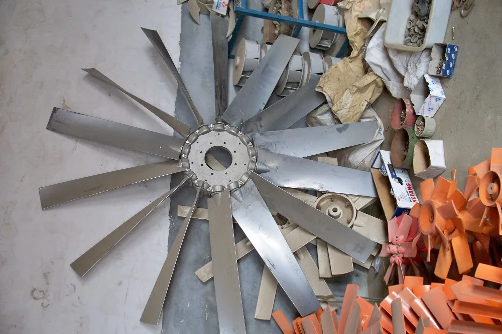 
New technology plastic/Aluminium axial fan impellers/blade 