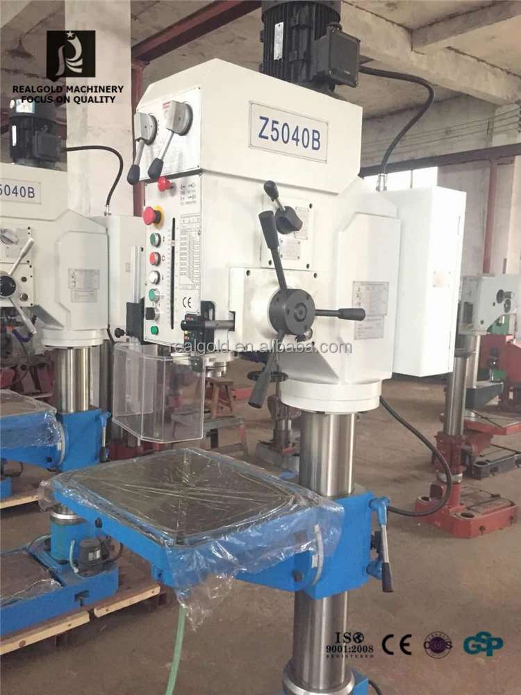 
Round Pillar Z5035 vertical drilling machine with fast spindle speed 