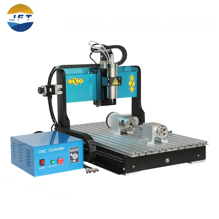 Специализированные стандарт 4 оси фрезерные машины 6040